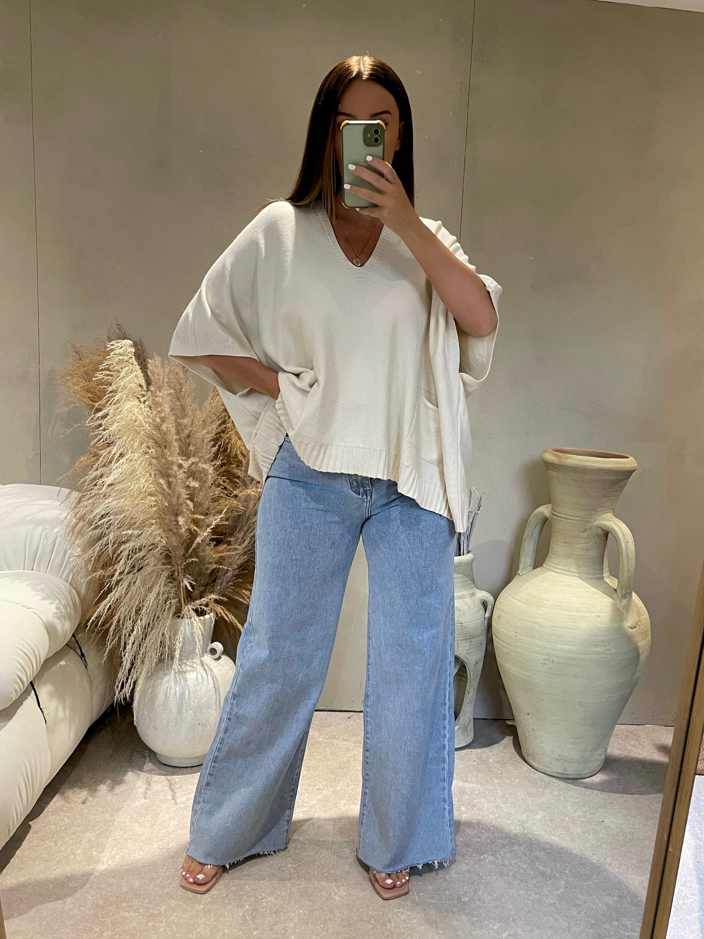 Trendy flared jeans | Onni