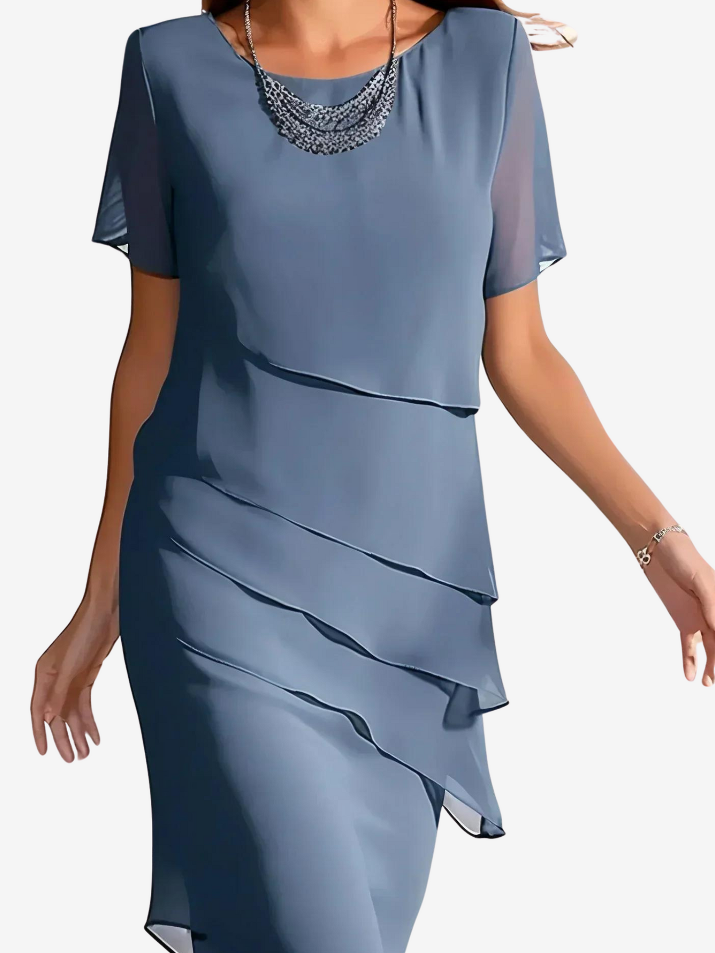 Lena | Elegant dress with ruffles