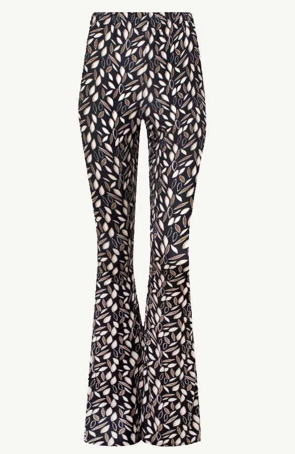 Pansy | Print Flared Pants for Women