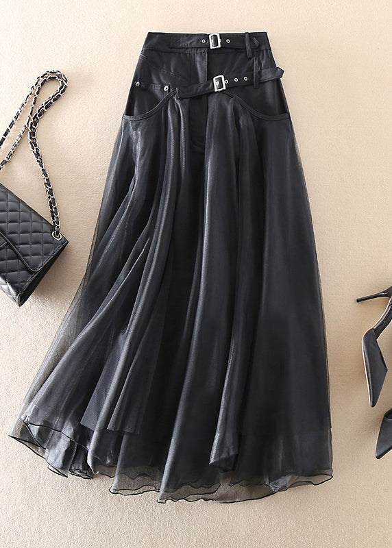 Camille™ | Elegant Tulle Patchwork Skirt