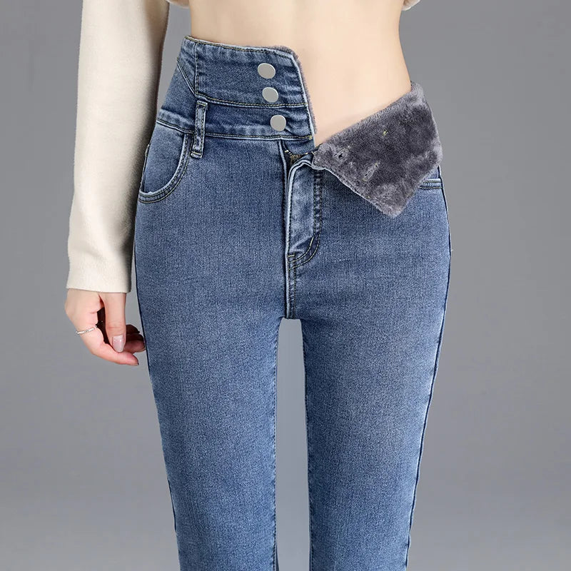 Taylor | Warm lined skinny jeans