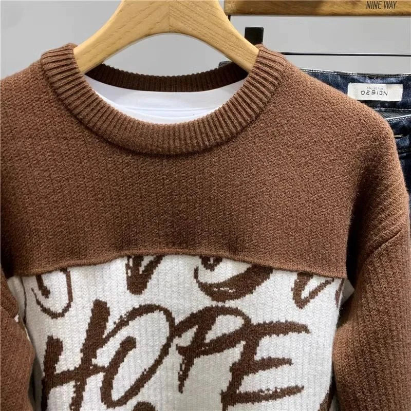 Musso™ -"HOPE" Knitted Men's Sweater