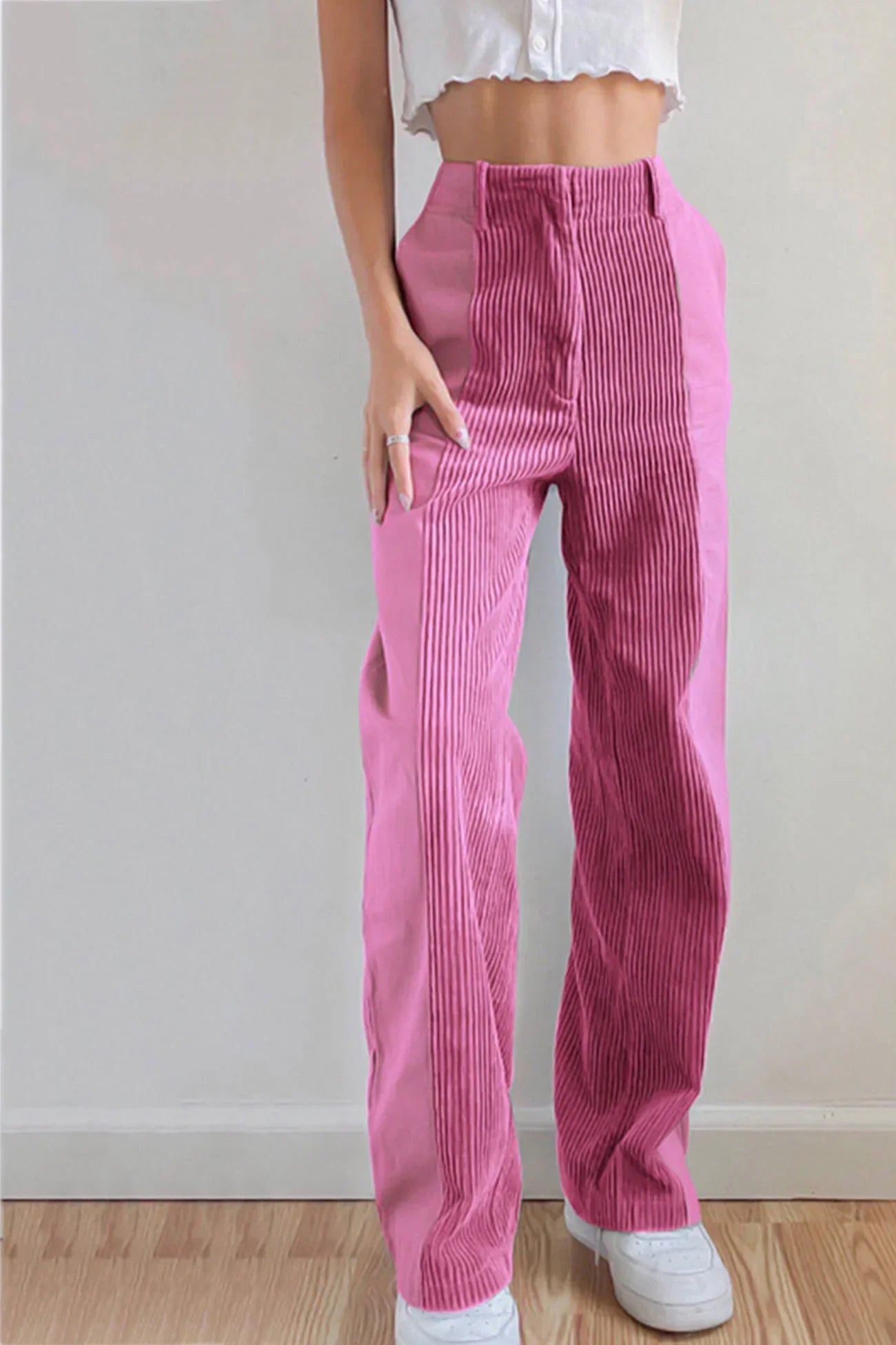 Diana | High Waist Corduroy