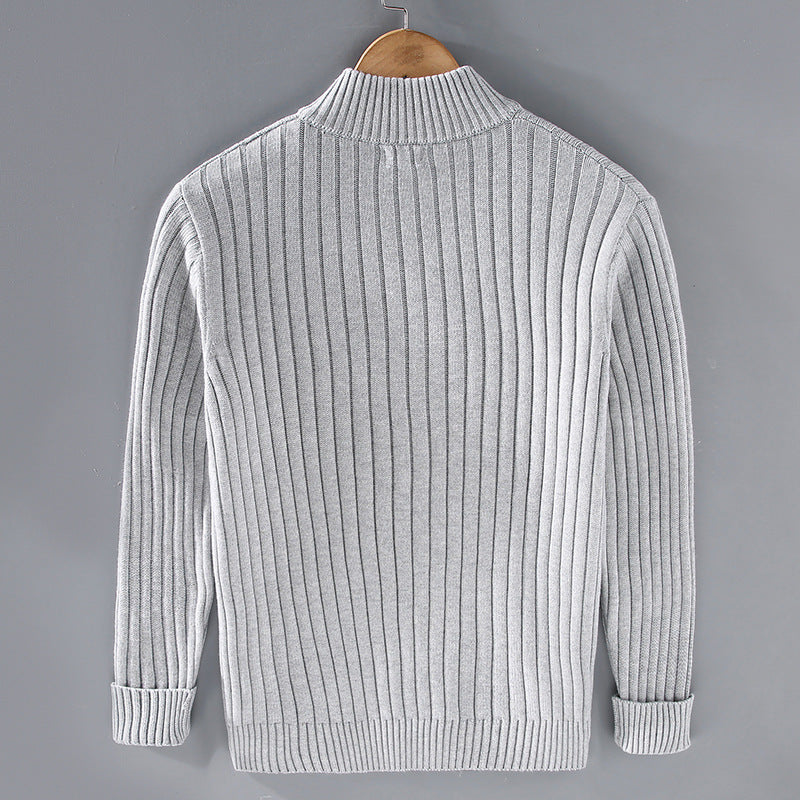 Zion | Comfortable ribbed knit men's sweater