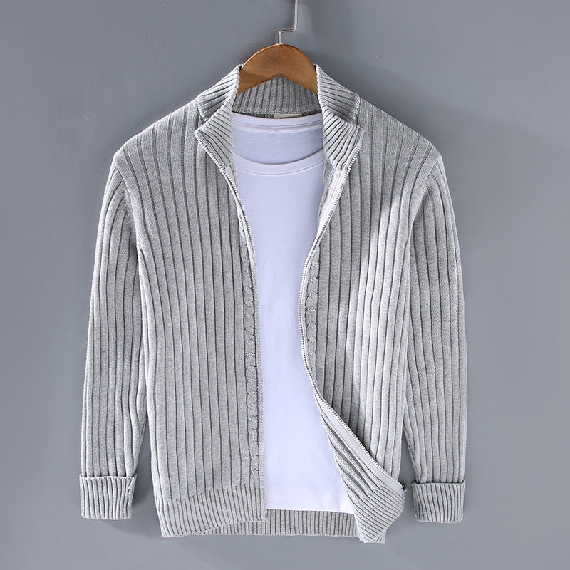 Zion | Comfortable ribbed knit men's sweater