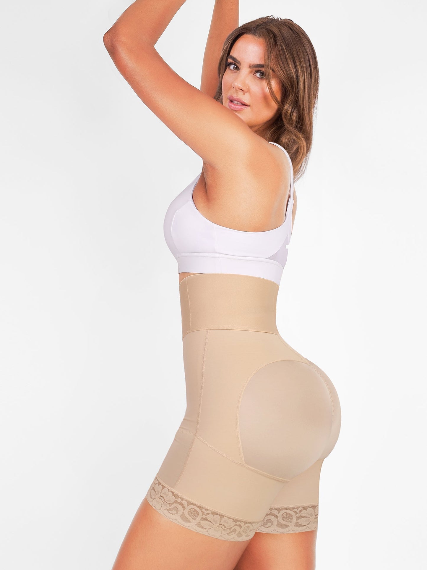 Valentina™ Shaper - Fitted Body Shaper 3 Rows of Hooks and Bones