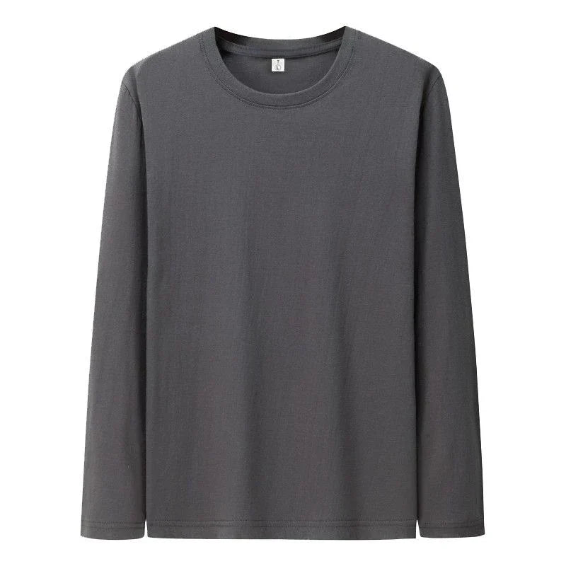 Men's Long Sleeve Cotton T-Shirts | Owen