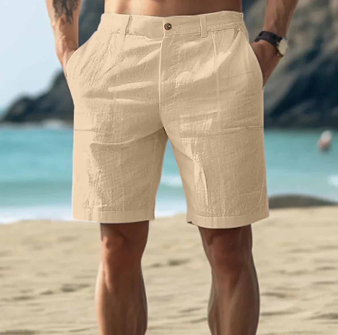 Mik | Casual Linen Shorts
