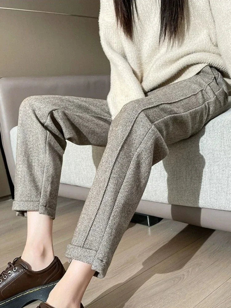 Presley | Winter wool pants for women