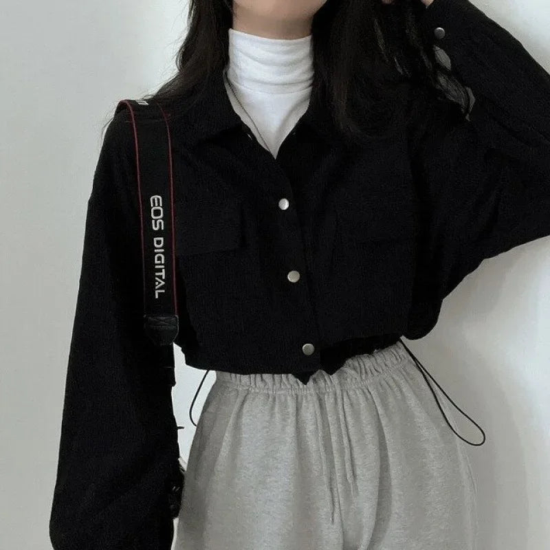 Onni | Stylish cropped shirt for women