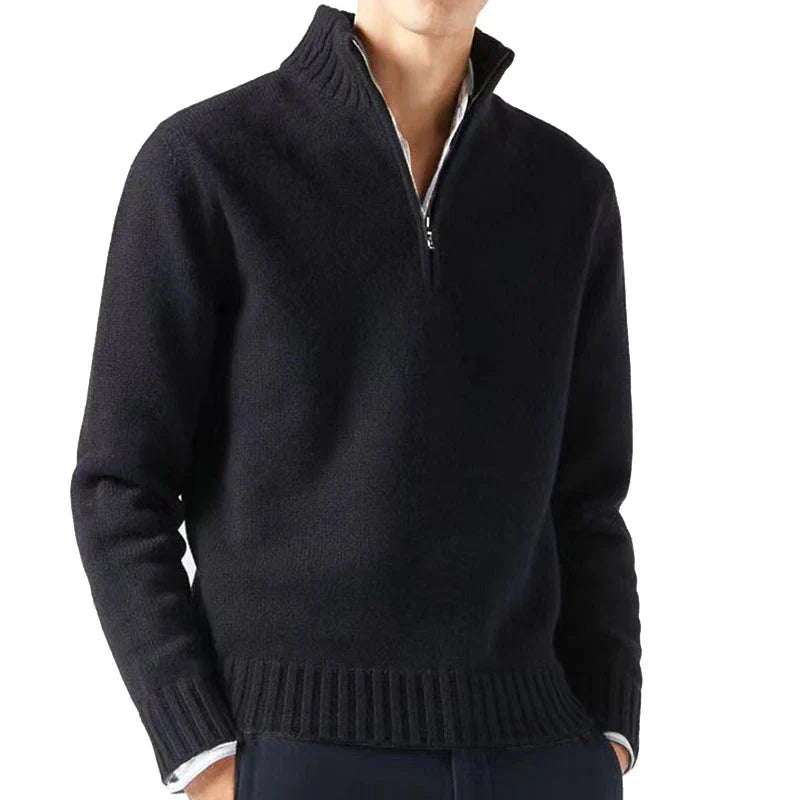 Trendy men's half-zip sweater | Onni