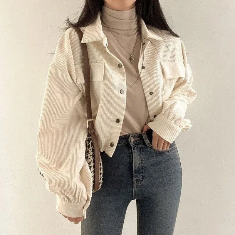 Onni | Stylish cropped shirt for women