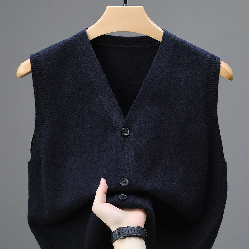 Onni | Casual knitted sleeveless sweater