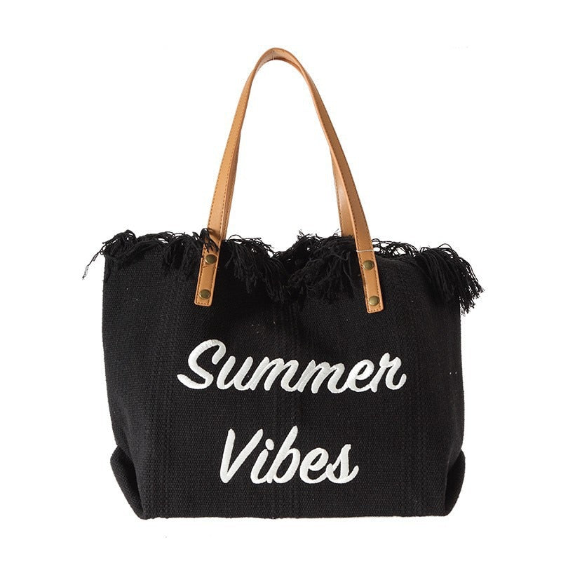 Rannia™ | Summer Vibes Beach Bag