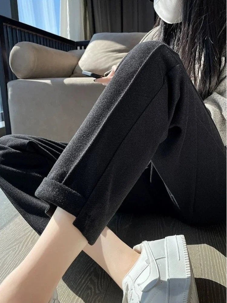 Presley | Winter wool pants for women