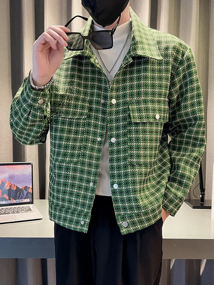 Kyle | Men's Autumn Checked Jacket