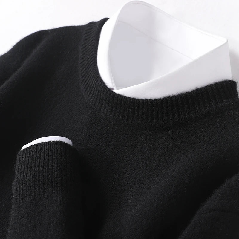 Davids | Wool sweater with crew neck