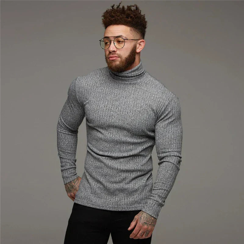 Bonnie | Classic turtleneck sweater for men