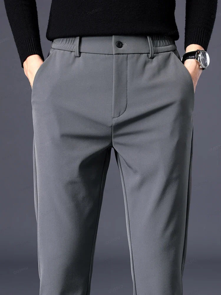 Natan | Winter stretch casual pants for men