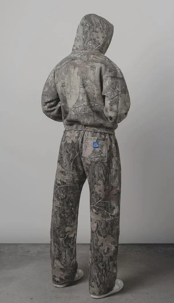 Halo | Casual oversized two-piece tracksuit for men
