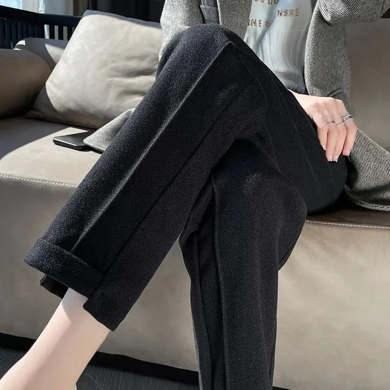 Presley | Winter wool pants for women