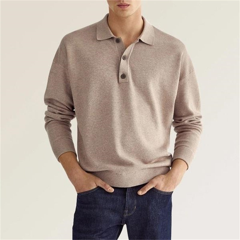 Classic Long Sleeve Polo Shirt for Men | Levi