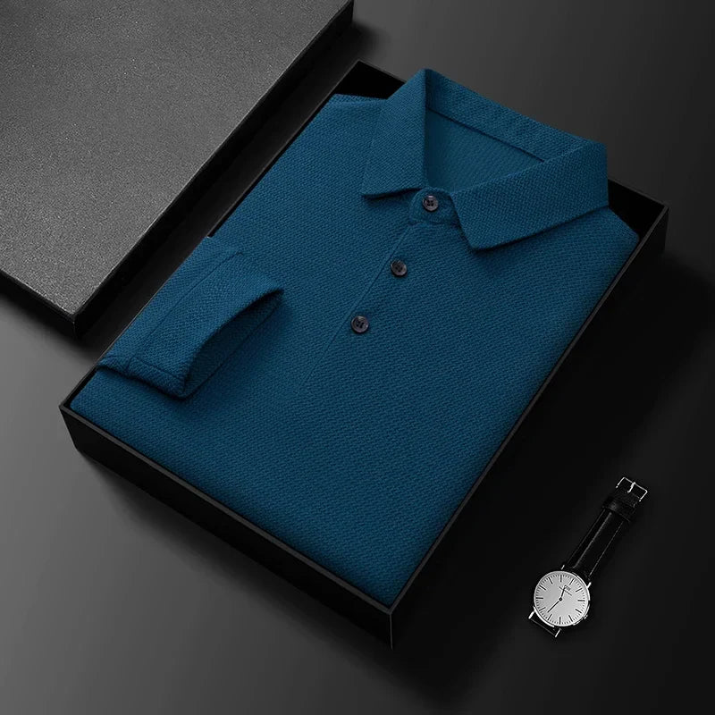 Comfortable Polo with long sleeves | Samuel