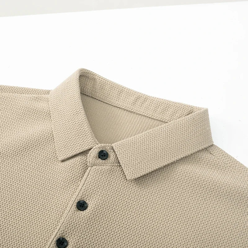Comfortable Polo with long sleeves | Samuel