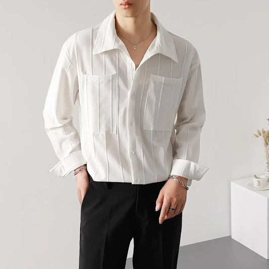 David | Korean Style Breathable Shirt