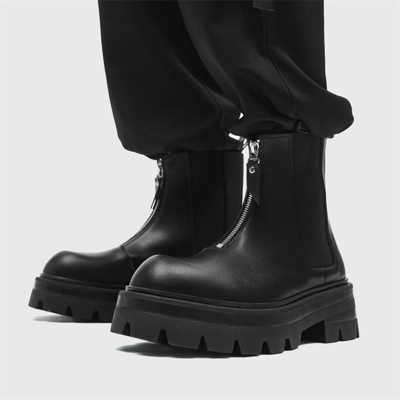 Kneel | Chelsea Platform Heightened Boots