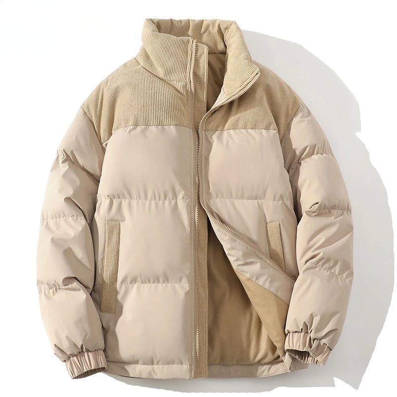 Warm Corduroy Down Jacket | Christian