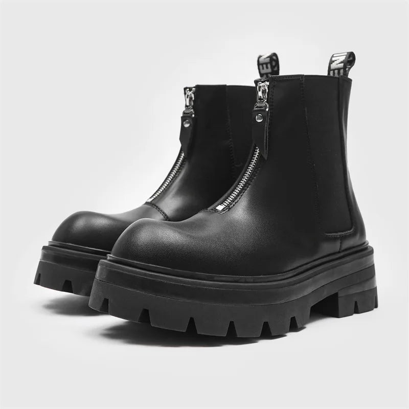 Kneel | Chelsea Platform Heightened Boots
