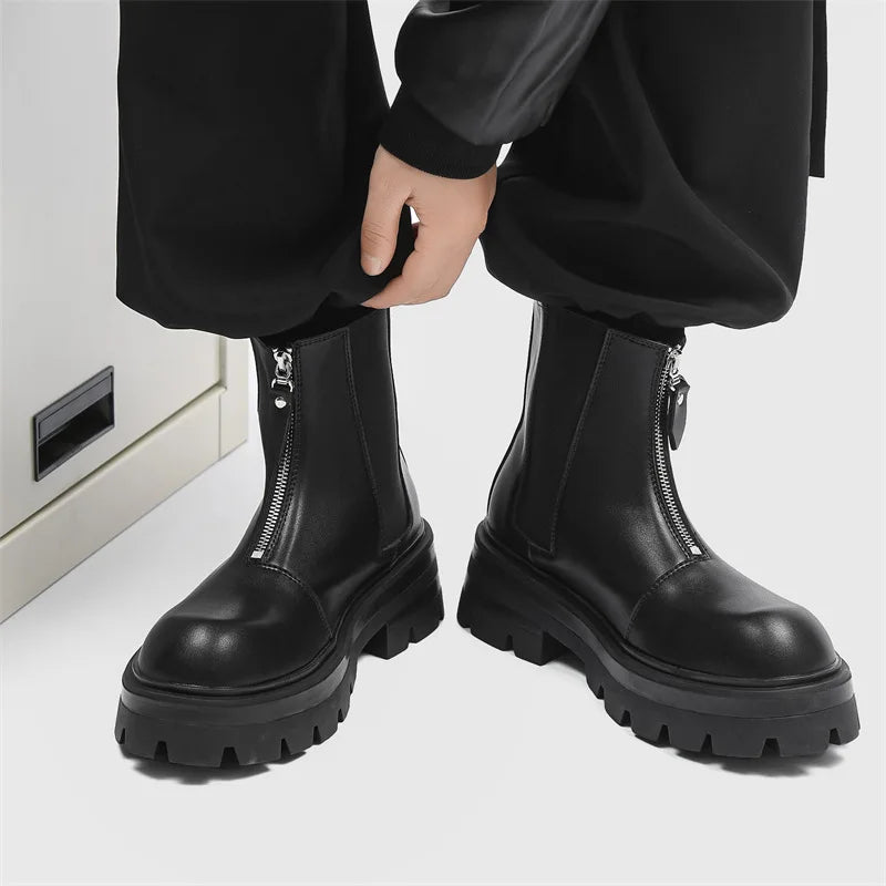 Kneel | Chelsea Platform Heightened Boots