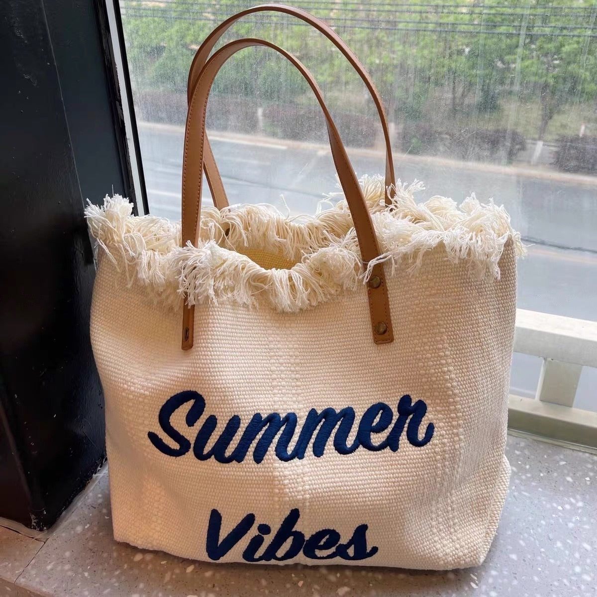 Rannia™ | Summer Vibes Beach Bag