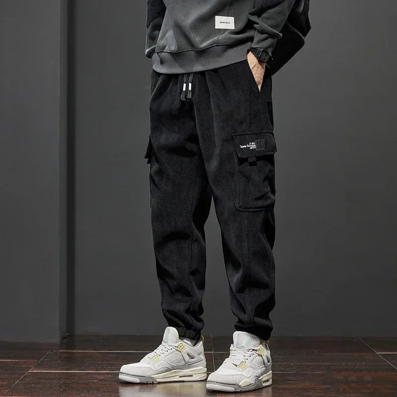 Callum | Men's casual elastic waist trousers