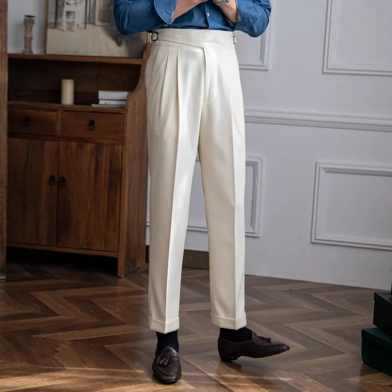 Italian Style Suit Pants for Men | Gino