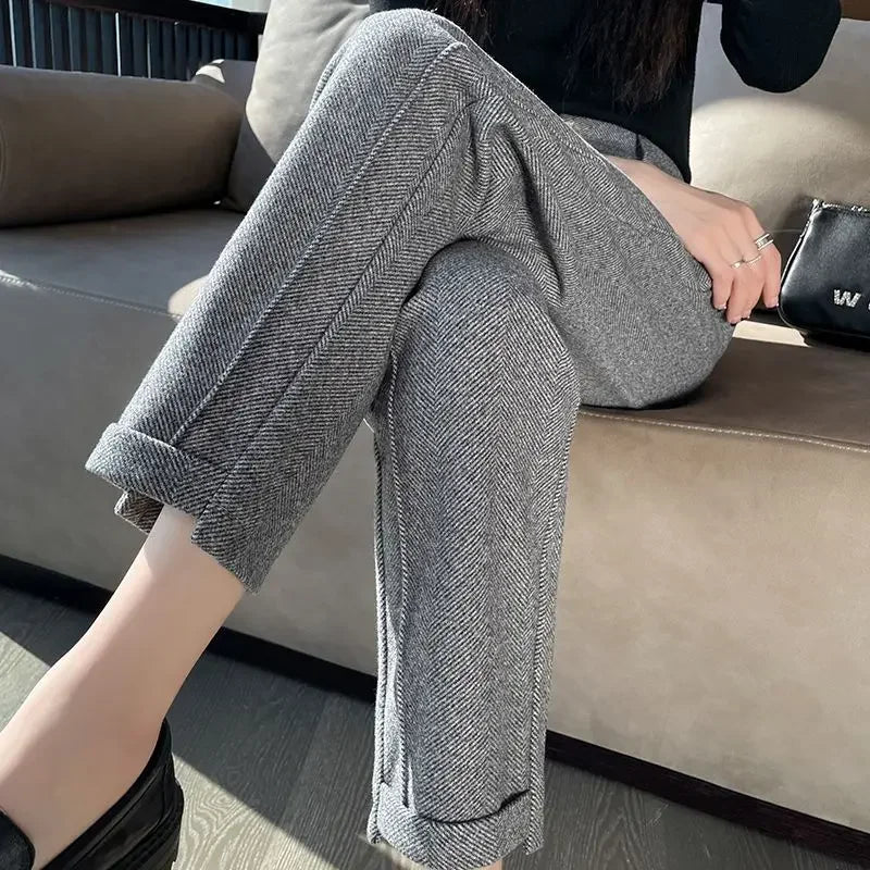 Presley | Winter wool pants for women