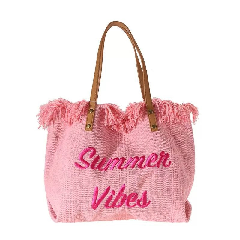 Rannia™ | Summer Vibes Beach Bag