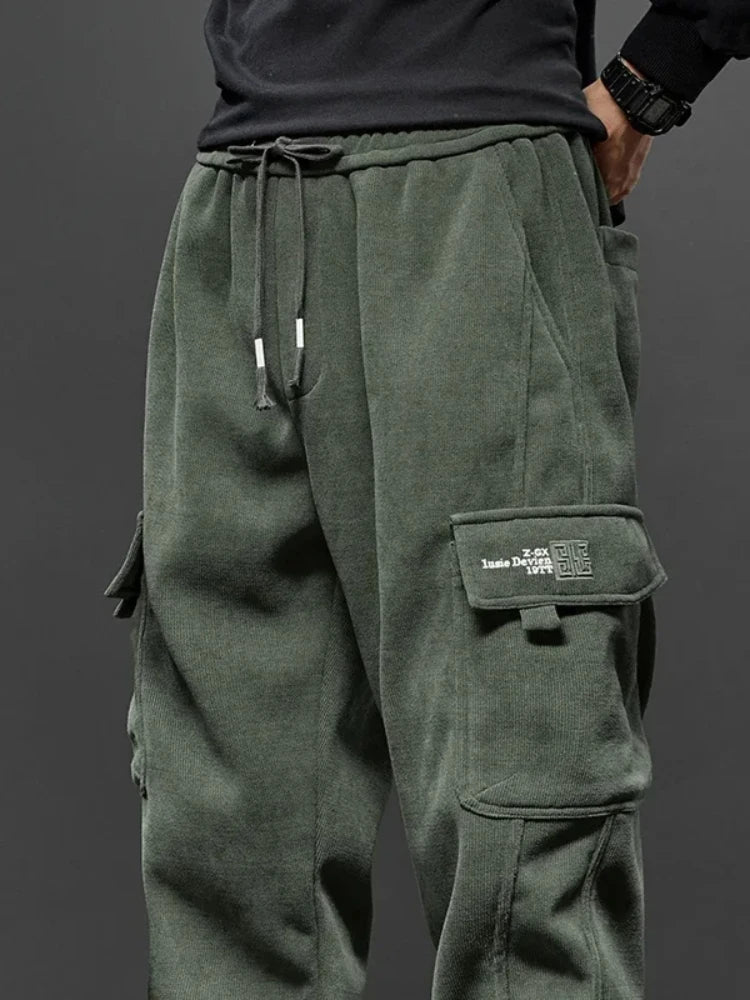 Callum | Men's casual elastic waist trousers