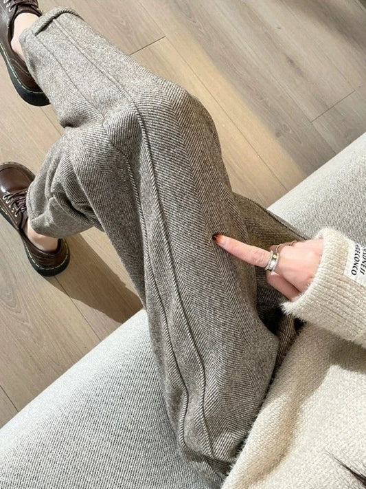 Presley | Winter wool pants for women