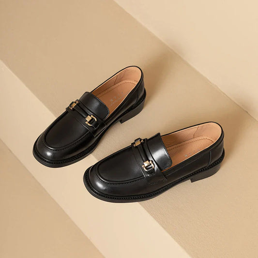 Elize | Leather loafers for women