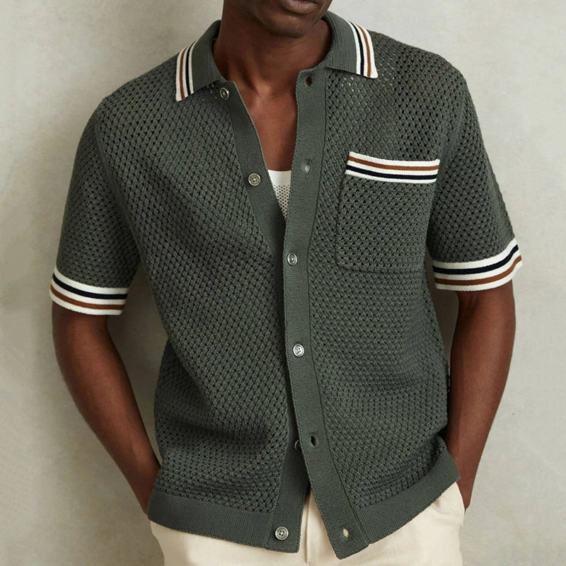 Thomas | Casual Knitted Polo