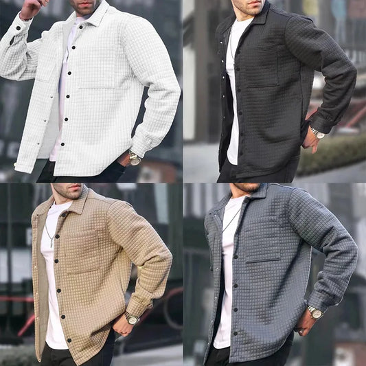 Bai | Waffle Pattern Shirt