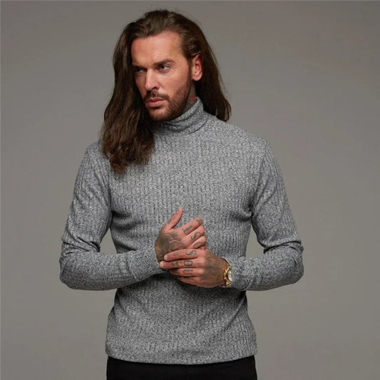 Bonnie | Classic turtleneck sweater for men