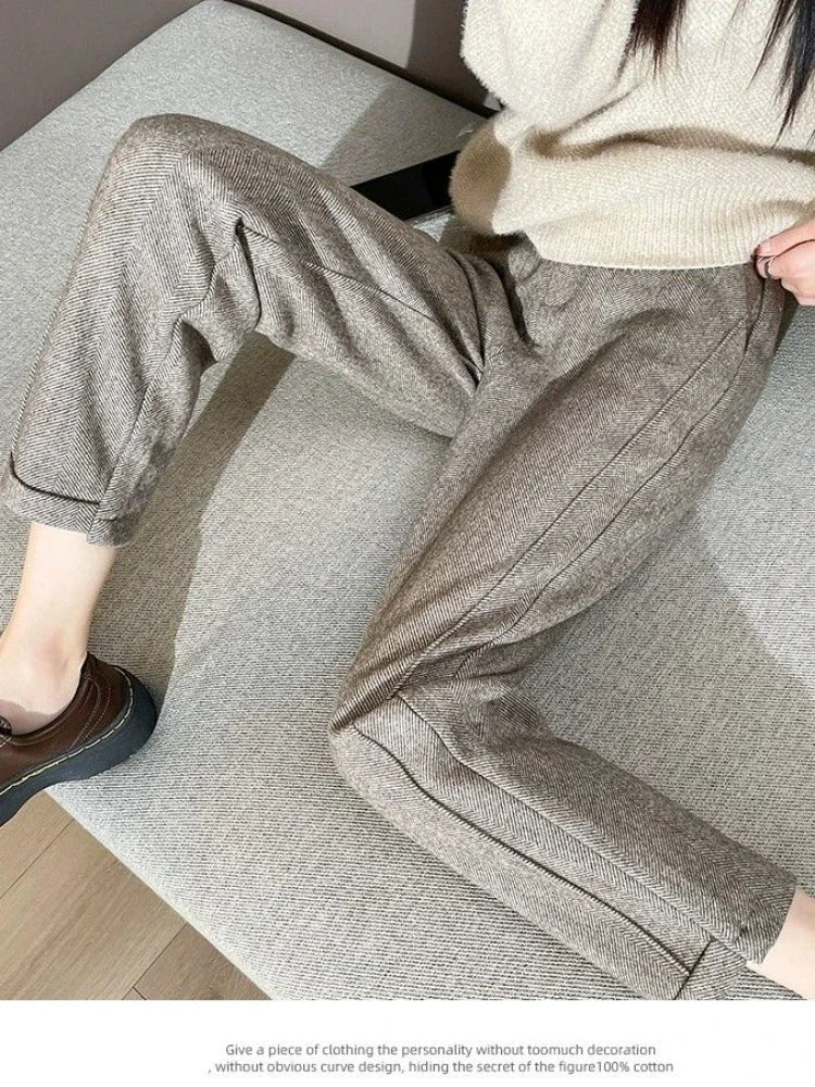 Presley | Winter wool pants for women