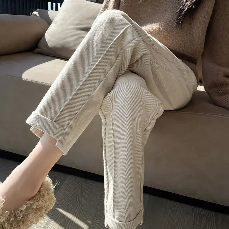 Presley | Winter wool pants for women