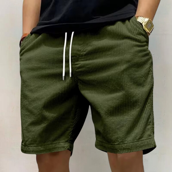 Enzo | Short Corduroy Pants