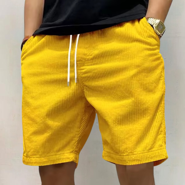 Enzo | Short Corduroy Pants