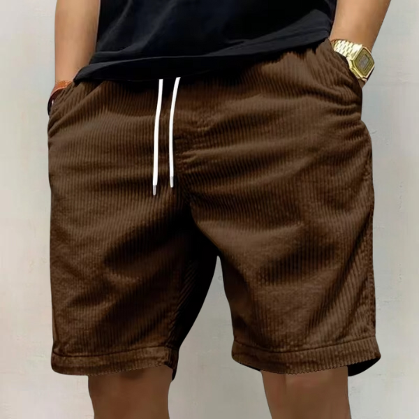 Enzo | Short Corduroy Pants
