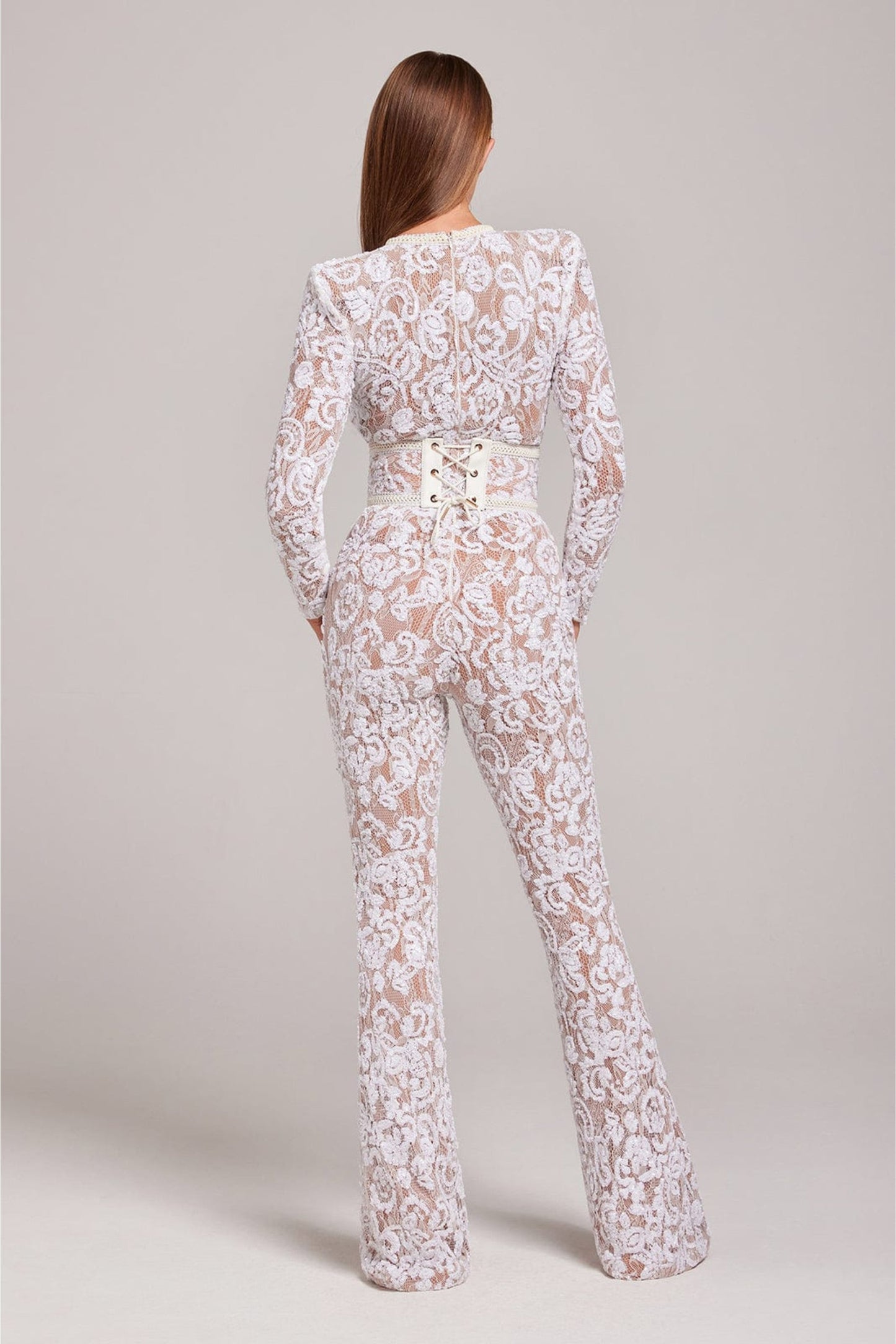 Regina™ - Luxurious Jumpsuit with Elegant Lace Details